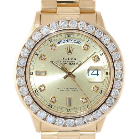 rolex diamond bezel price